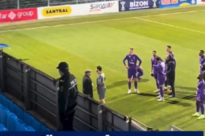 Fanatlar "Sumqayıt" futbolçularını təhqir etdilər