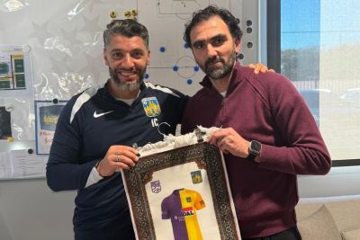 Vaqif Cavadov Belçika klubunun düşərgəsində olub