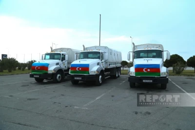 Prezidentin tapşırığı ilə İrana humanitar yardım göndərilib