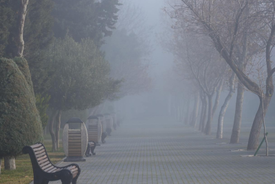 Sumqayıtda şənbə günü hava dumanlı olacaq