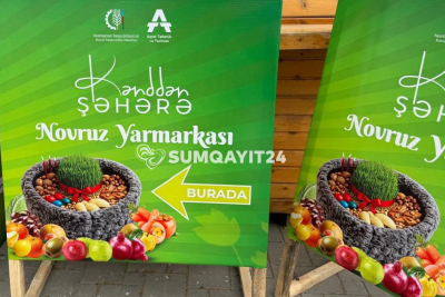 Sumqayıtda bayram yarmarkası başlayıb