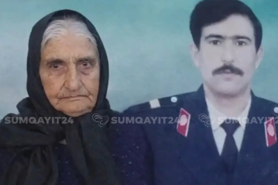 Sumqayıtda şəhid anası vəfat etdi