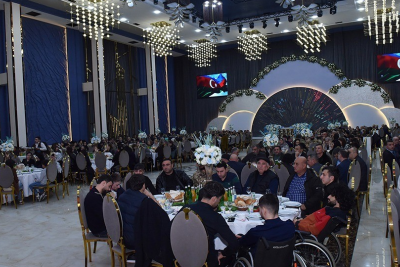Sumqayıtda iftar süfrəsi təşkil olunub