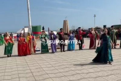 Şəhərimizdə bayram tədbiri başlayıb