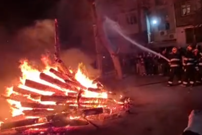 Sumqayıtda bayram şənliyi İNSİDENTLƏ bitib