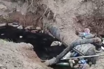 Sumqayıtda qurum bir problemi "beş edib" getdi