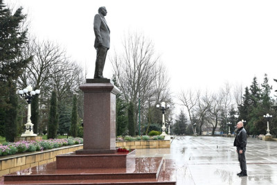 Prezident İlham Əliyev Şamaxıda