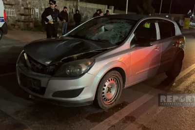 Novxanıda piyadanı maşın vurub ÖLDÜRDÜ