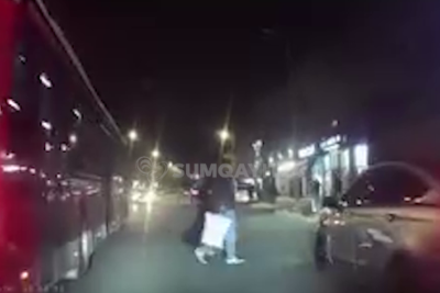 Sürücü qəzadan güclə yayındı - Yenə "7 nömrə"...