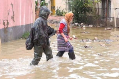 Sumqayıtda yağıntılar son 100 ilin rekordunu qırdı