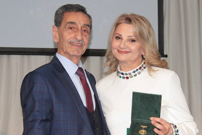 Sumqayıtlı aktrisa "Teatr fədaisi" medalı ilə təltif olunub
