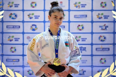 Sumqayıtlı qız Avropa kubokunun gümüş mükafatçısı oldu