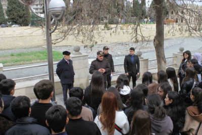 Sumqayıtda sel təhlükəsinə qarşı maarifləndirmə