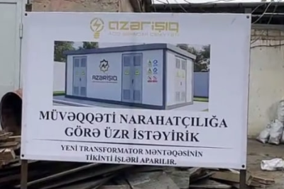 Sumqayıtda elektrik enerjisi problemi azalacaq