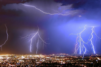 Şəhərimizdə sabah şimşək çaxa bilər