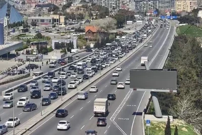 Bakı-Sumqayıt yolunda tıxac azalacaq - Yeni layihə
