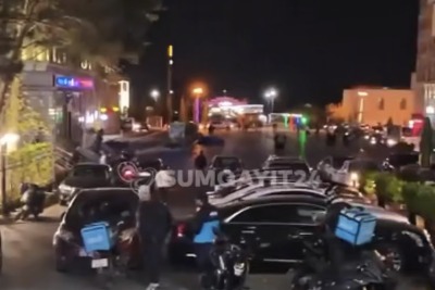 Sumqayıtın bulvar ərazisində maşınlar gediş-gəlişi "iflic edir"