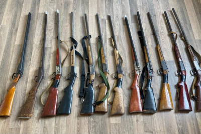 Hacı Zeynalabdin qəsəbəsində silah-sursat tapıldı