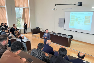 SDU tələbələri üçün açıq dərs keçirilib