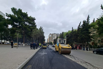 Sumqayıtın mərkəzində qaz kəməri yenilənir