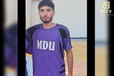 Futbol oynayarkən ölən sumqayıtlı tələbənin FOTOSU