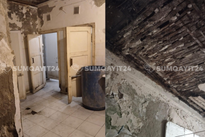 Sumqayıtda "81 yaşlı" yataqxana təhlükə saçır