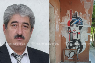 Rəssamdan çağırış: "Bələdiyyə Sumqayıtın görünüşü ilə bağlı daha ciddi addımlar atmalıdır"