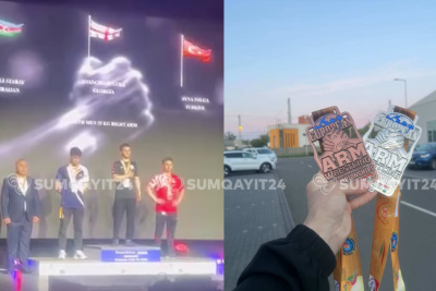 Sumqayıtlı idmançıdan Avropa çempionatında YÜKSƏK NƏTİCƏ