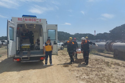 Sumqayıtda zavodda FHN-in məşqi keçirilib