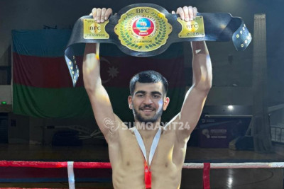 19 yaşlı sumqayıtlı Dünya çempionu olub