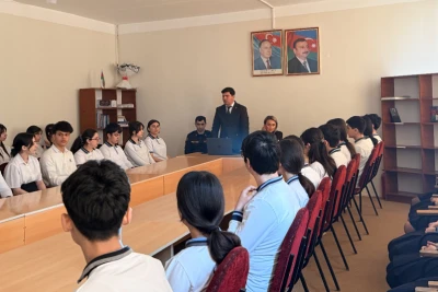 FHN Sumqayıt mətkəbində maarifləndirmə aparıb