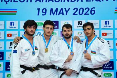 Sumqayıtlı cüdoçu QIZIL MEDAL qazanıb