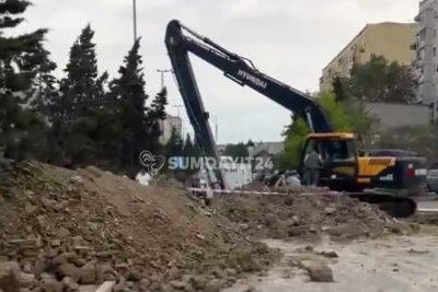 Sumqayıtın bu ərazisində hərəkətə məhdudiyyət qoyulub