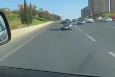 Bakı-Sumqayıt yolunda QORXULU manevr