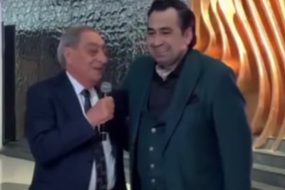 Rəşid Mahmudov toyda sumqayıtlı müğənnini təriflədi