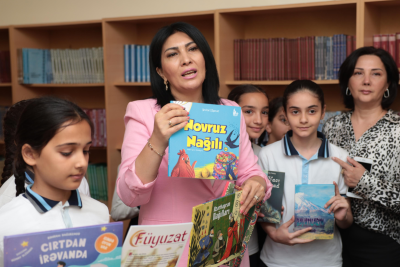 Sumqayıt məktəbində uşaqlar üçün tədbir keçirilib