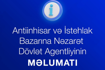 Dövlət Agentliyi Sumqayıt Regional (Rayon) Enerji Təchizatı və Satışı İdarəsi rəisinə sanksiya tətbiq edib