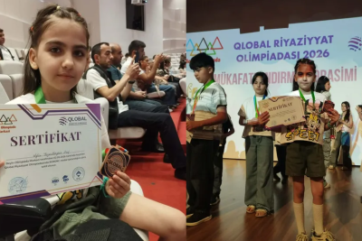 Sumqayıtlı Aylin olimpiadada medal qazandı