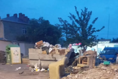 Sumqayıtda irihəcmli tullantılarla bağlı reyd keçirilib