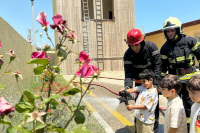 FHN Sumqayıtda uşaqlarla birgə tədbir keçirib