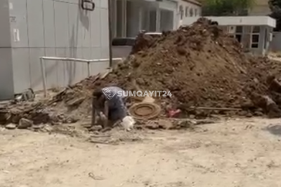 Sumqayıtda qazıntı işləri bitmək bilmir – RƏSMİ AÇIQLAMA