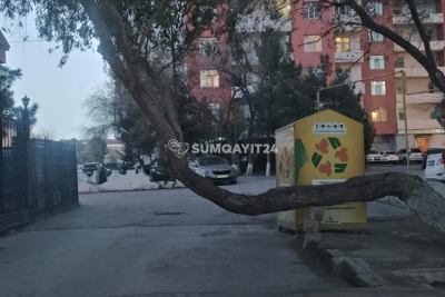 Sumqayıtın bu ərazisində piyadaların həyatı 3 kubikdən asılıdır…