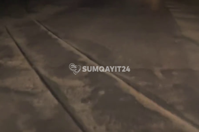 Maddi ziyan, təhlükə, qəza riski - Sumqayıtda yol problemi