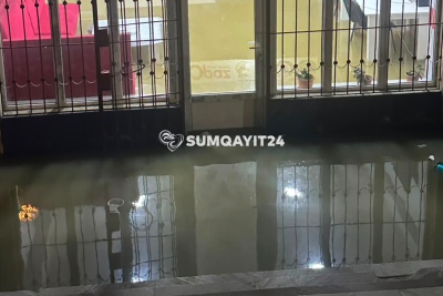 Sumqayıtda kanalizasiya xəttində aparılan işdən sonra obyektləri su basdı? – İDDİA