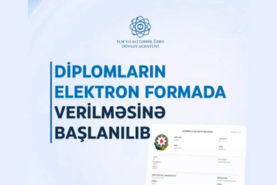 Universitet məzunlarına elektron diplomların verilməsinə başlanılıb