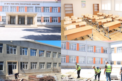 Sumqayıtda əsaslı təmirdən çıxan məktəbdə nələr dəyişib? - Reportaj