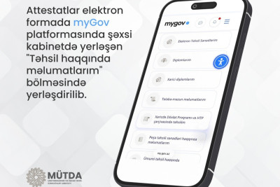 Bu il 300 min məzun elektron attestat alacaq