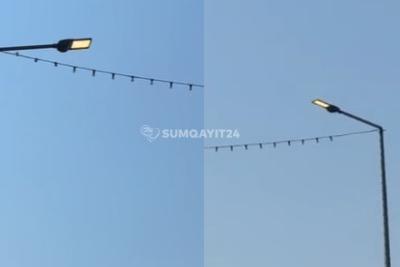 Saray körpüsündə işıqlar iş vaxtını "səhv salıb"