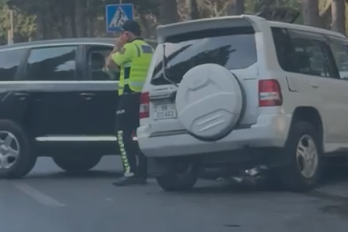 "Nəsimi" parkının yanında ağır qəza