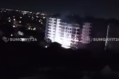 Sarayda yaşayış kompleksində partlayış